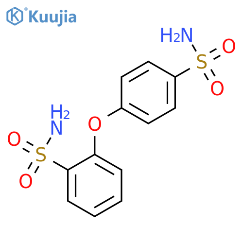 Benzenesulfonamide, 4-[(aminosulfonyl)phenoxy]- structure