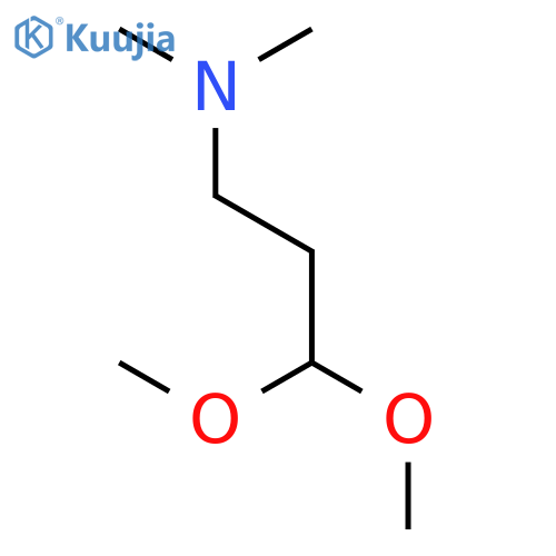1-Propanamine, 3,3-dimethoxy-N,N-dimethyl- structure