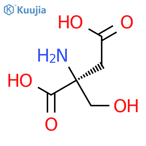 D-Aspartic acid, 2-(hydroxymethyl)- structure