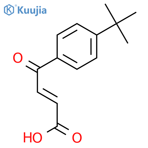 4-(4-tert-butylphenyl)-4-oxobut-2-enoic Acid structure