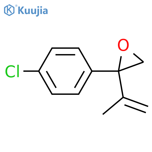 Oxirane, 2-(4-chlorophenyl)-2-(1-methylethenyl)- structure