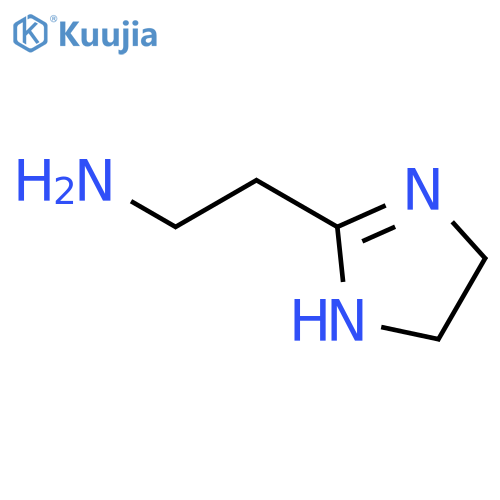 1H-Imidazole-2-ethanamine, 4,5-dihydro- structure