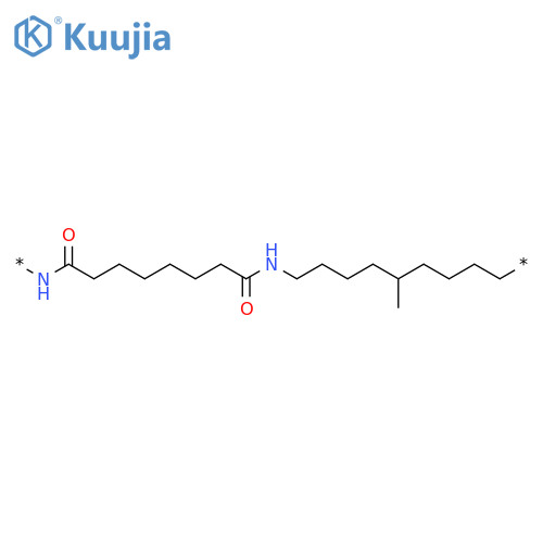 Poly[imino(1,8-dioxo-1,8-octanediyl)imino(5-methyl-1,9-nonanediyl)] structure