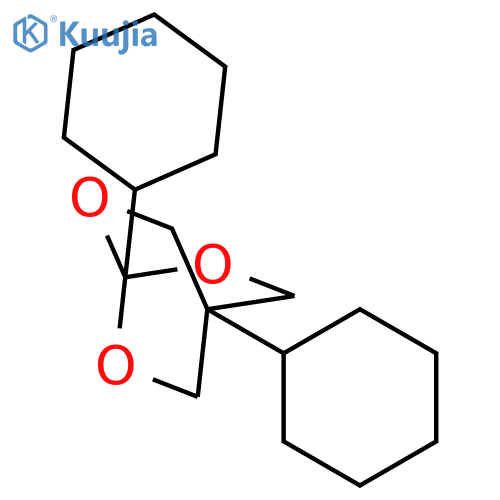 1,4-dicyclohexyl-2,6,7-trioxabicyclo[2.2.2]octane structure