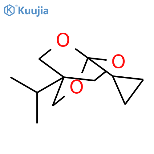1-cyclopropyl-4-(propan-2-yl)-2,6,7-trioxabicyclo[2.2.2]octane structure