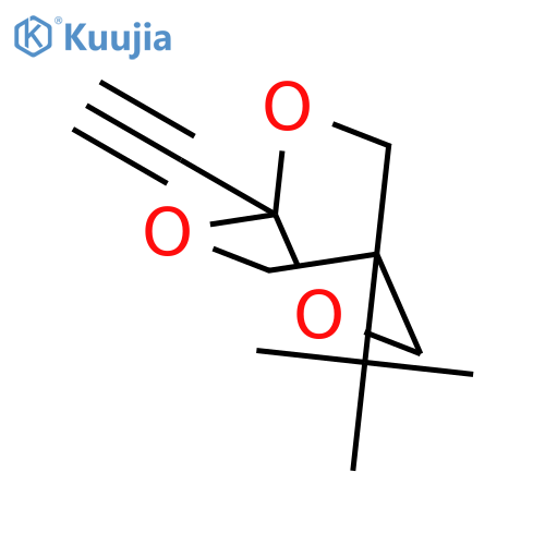 4-tert-butyl-1-ethynyl-2,6,7-trioxabicyclo[2.2.2]octane structure