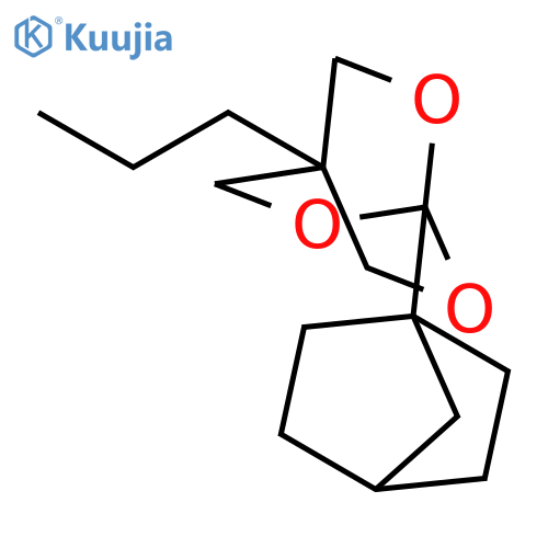 1-(bicyclo[2.2.1]hept-1-yl)-4-propyl-2,6,7-trioxabicyclo[2.2.2]octane structure