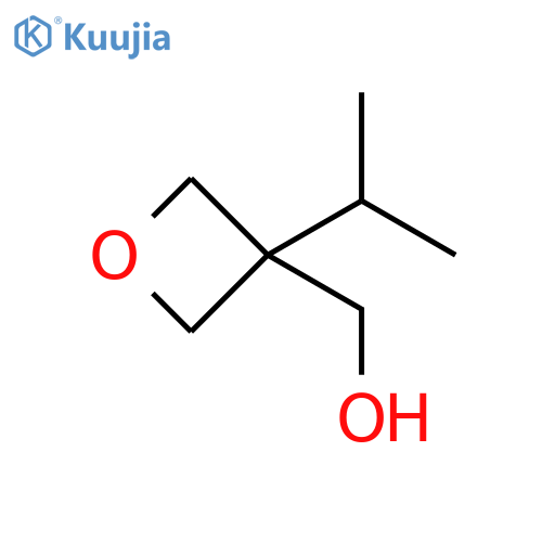 [3-(propan-2-yl)oxetan-3-yl]methanol structure