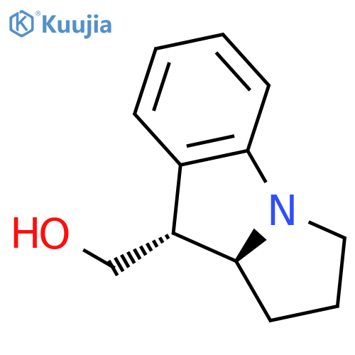 1H-Pyrrolo[1,2-a]indole-9-methanol, 2,3,9,9a-tetrahydro-, cis- structure