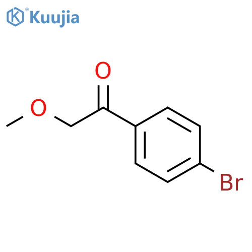 1-(4-Bromophenyl)-2-methoxyethanone structure