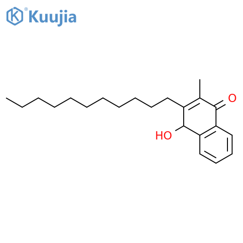 1(4H)-Naphthalenone, 4-hydroxy-2-methyl-3-undecyl- structure
