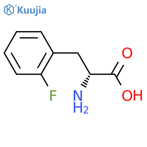 (R)-2-Amino-3-(2-fluorophenyl)propanoic acid structure