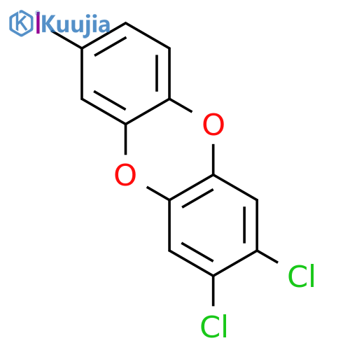 2,3-dichloro-7-iodooxanthrene structure
