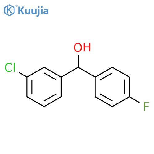 Benzenemethanol, 3-chloro-a-(4-fluorophenyl)- structure