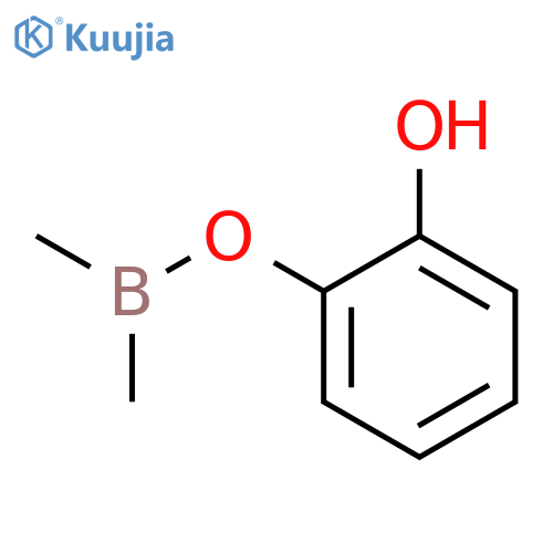 Borinic acid, dimethyl-, 2-hydroxyphenyl ester structure