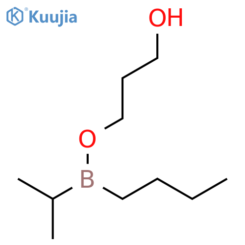 Borinic acid, butyl(1-methylethyl)-, 3-hydroxypropyl ester structure
