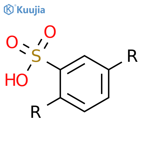 Poly(sulfo-1,4-phenylene) structure