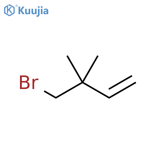 4-BroMo-3,3-diMethyl-but-1-ene structure