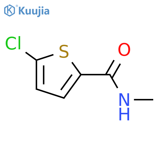 5-Chloro-N-methylthiophene-2-carboxamide structure