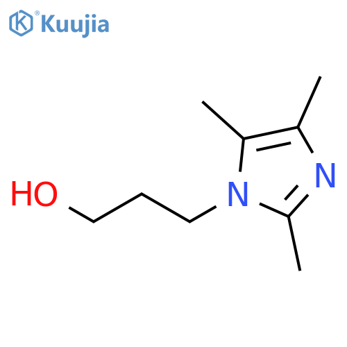 1H-Imidazole-1-propanol, 2,4,5-trimethyl- structure