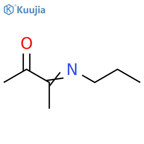 2-Butanone,3-(propylimino)- structure