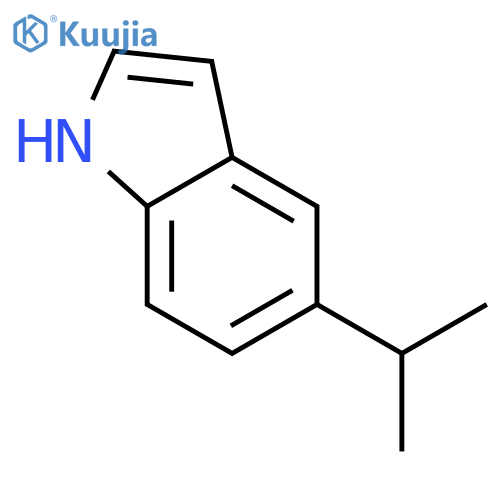 5-(1-Methylethyl)-1H-indole structure