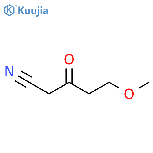 5-Methoxy-3-oxo-pentanenitrile structure