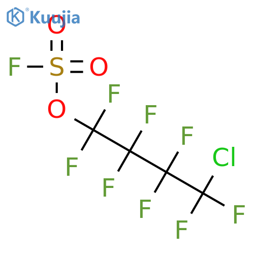 Fluorosulfuric acid, 4-chloro-1,1,2,2,3,3,4,4-octafluorobutyl ester structure