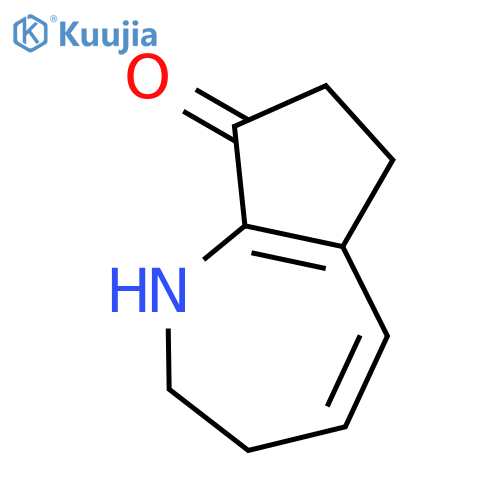 Cyclopent[b]azepin-8(1H)-one, 2,3,6,7-tetrahydro- structure