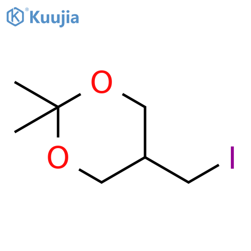5-(Iodomethyl)-2,2-dimethyl-1,3-dioxane structure