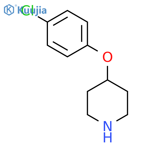 4-(4-Chlorophenoxy)piperidine structure