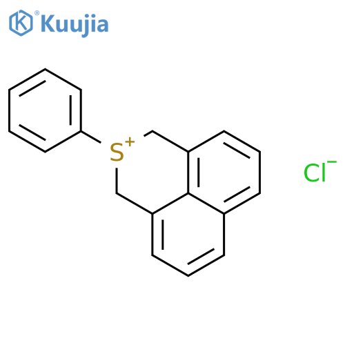 1H,3H-Naphtho[1,8-cd]thiopyranium, 2-phenyl-, chloride structure