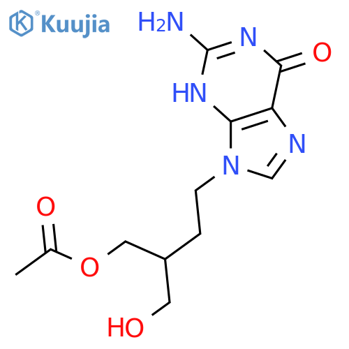 Penciclovir Monoacetate structure