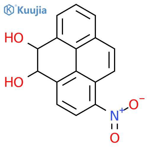 4,5-Pyrenediol,4,5-dihydro-1-nitro- structure