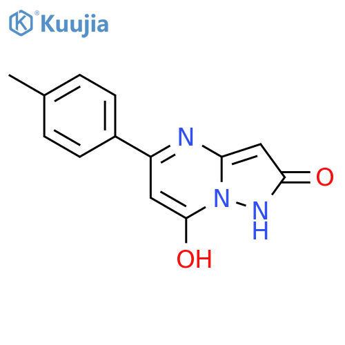 Pyrazolo[1,5-a]pyrimidin-2(1H)-one, 7-hydroxy-5-(4-methylphenyl)- structure