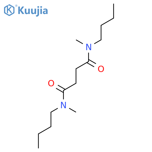 Butanediamide, N,N'-dibutyl-N,N'-dimethyl- structure