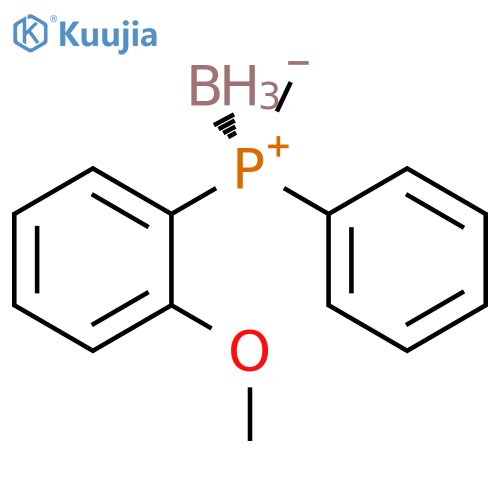 Boron,trihydro[(2-methoxyphenyl)methylphenylphosphine-kP]-, [T-4-(S)]- structure