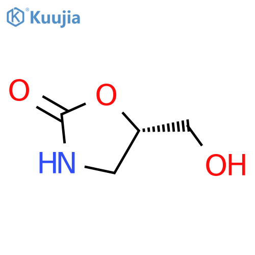 (5S)-5-(hydroxymethyl)-1,3-oxazolidin-2-one structure
