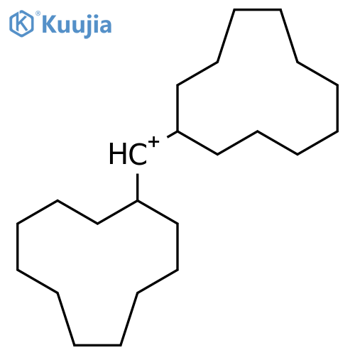 Methylium, dicycloundecyl- structure