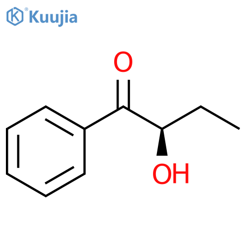 1-Butanone, 2-hydroxy-1-phenyl-, (2R)- structure
