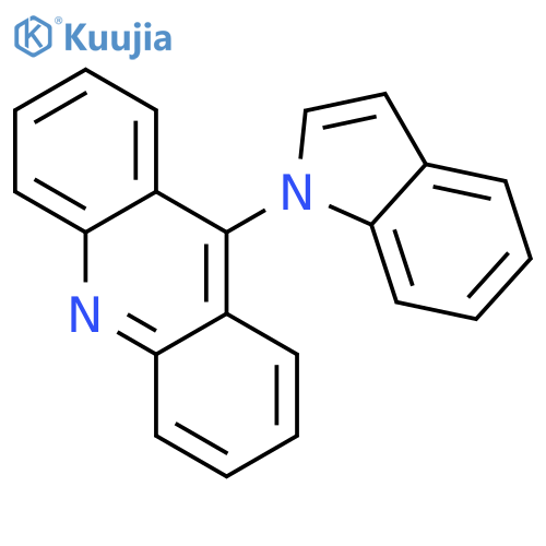 9-(1H-indol-1-yl)acridine structure