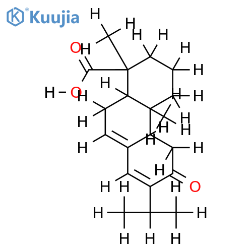 12-oxoabieta-7,13-dien-18-oic acid structure