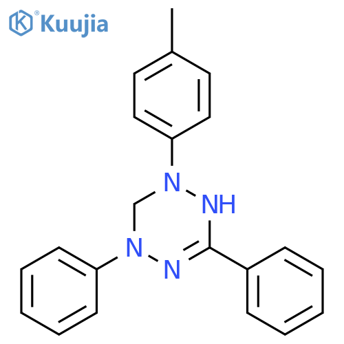 1,2,4,5-Tetrazin-1(2H)-yl, 3,4-dihydro-2-(4-methylphenyl)-4,6-diphenyl- structure
