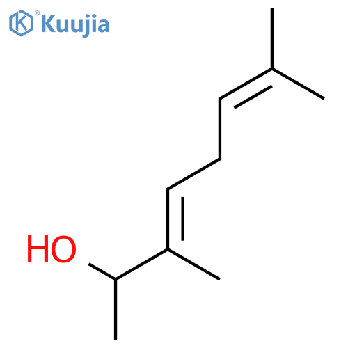 3,6-Octadien-2-ol,3,7-dimethyl-, [S-(E)]- (9CI) structure