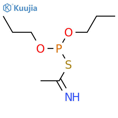 Ethanimidothioic acid, anhydrosulfide with O,O-dipropyl hydrogen phosphorothioite (9CI) structure