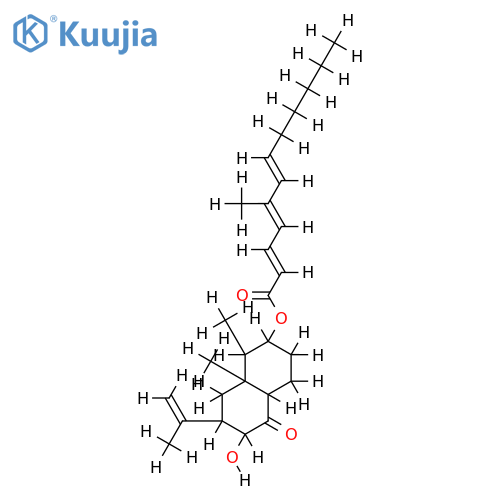 8beta-Hydroxy-9-oxo-senspeciosoltrien-ester structure