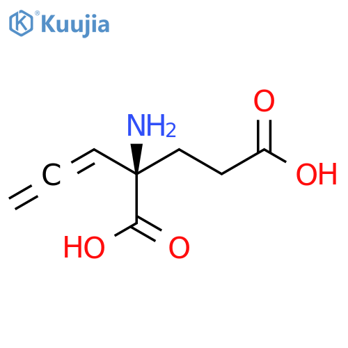 Glutamic acid, 2-(1,2-propadienyl)- structure