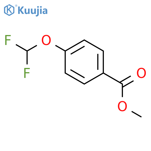 Methyl 4-(difluoromethoxy)benzoate structure