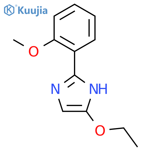 5-ethoxy-2-(2-methoxyphenyl)-1H-Imidazole structure
