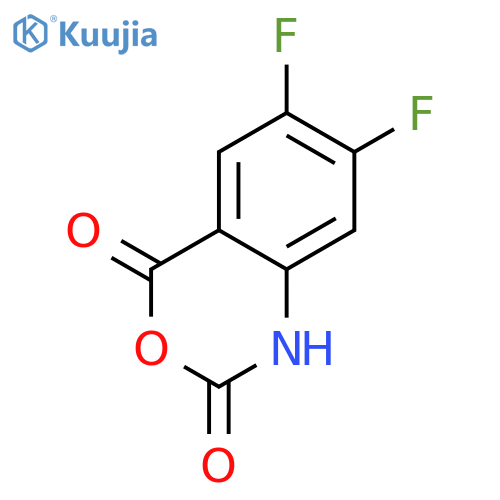 4,5-Difluoroisatoic Anhydride structure